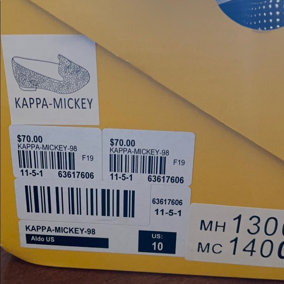 Brand New Mickey Mouse Aldo Loafers - Picture 8 of 8